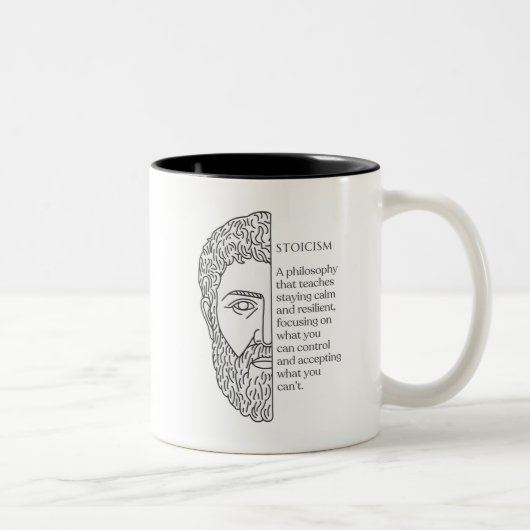 Tasse 2 Couleurs Définition du stoïcisme (Droit)