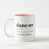 Tasse 2 Couleurs Définition d'un danseur (Gauche)