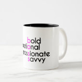 Tasse 2 Couleurs Définition d'un patron (Devant droit)