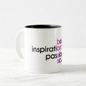 Tasse 2 Couleurs Définition d'un patron (Devant gauche)