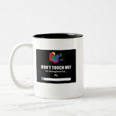 Tasse 2 Couleurs Défragmentez (Gauche)