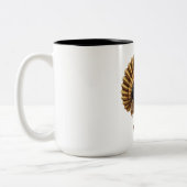 Tasse 2 Couleurs déguisement de dinde (Gauche)