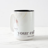 Tasse 2 Couleurs dégustez votre café (Devant gauche)