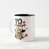 Tasse 2 Couleurs Déjà anniversaire 70 (Devant gauche)