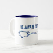 Tasse 2 Couleurs Delaware Water Gap Escalade Rapide (Devant gauche)