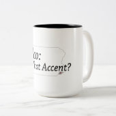 Tasse 2 Couleurs Delco - Quel Accent ? (Devant droit)