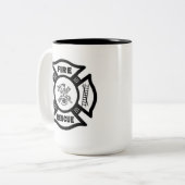 Tasse 2 Couleurs Délivrance du feu (Devant gauche)