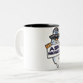 Tasse 2 Couleurs Demandez à Moïse (Devant gauche)