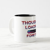 Tasse 2 Couleurs Démarrage du système... Veuillez patienter (Devant gauche)