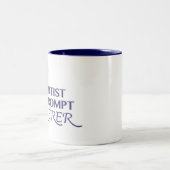 Tasse 2 Couleurs Demi-artiste moitié-invite sorcier (Centre)