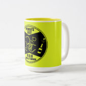 Tasse 2 Couleurs Demoiselle d'honneur du monde (Devant droit)