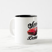 Tasse 2 Couleurs Démon de la vitesse (Devant gauche)