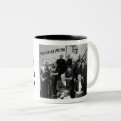 Tasse 2 Couleurs Dentelle arsenicale et vieille (Devant droit)