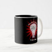 Tasse 2 Couleurs Dentelle arsenicale et vieille 2010 (Devant droit)