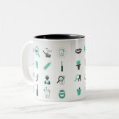TASSE 2 COULEURS DENTISTE (Devant gauche)