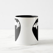 Tasse 2 Couleurs Dents de vampire (Centre)