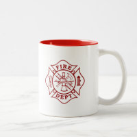 Département du feu/tasse croix maltaise de