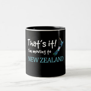 TASSE 2 COULEURS DÉPLACEMENT EN NOUVELLE-ZÉLANDE KIWI PAUA