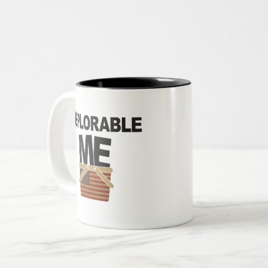 Tasse 2 Couleurs Déplorable je (Devant gauche)