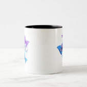 Tasse 2 Couleurs Déployez vos ailes et volez papillon (Centre)