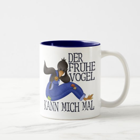 Tasse 2 Couleurs Der Frühe Vogel (Droit)