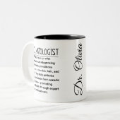 Tasse 2 Couleurs Dermatologue (Devant gauche)