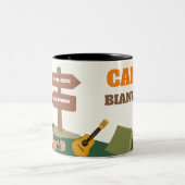 Tasse 2 Couleurs Dernier sentier avant le camp de la future mariée  (Centre)