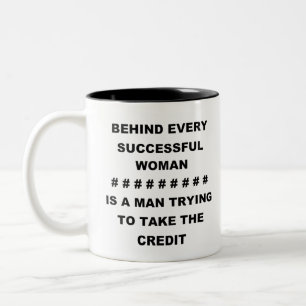 TASSE 2 COULEURS DERRIÈRE CHAQUE FEMME QUI RÉUSSIT