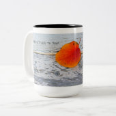 Tasse 2 Couleurs Des chemins heureux pour vous (Devant gauche)