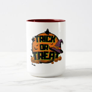 Tasse 2 Couleurs Des friandises ou un sort 