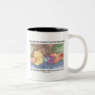 Tasse 2 Couleurs Des Millions De Personnes Vivent Sur Une Science D