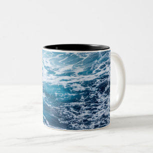 Tasse 2 Couleurs Des vagues de mer impressionnantes   Meilleur cade