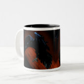 Tasse 2 Couleurs Descente II de Raven (Devant gauche)