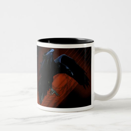 Tasse 2 Couleurs Descente II de Raven (Droit)