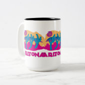 Tasse 2 Couleurs Désert d'AZ (Devant gauche)