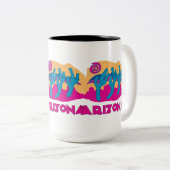 Tasse 2 Couleurs Désert d'AZ (Devant droit)