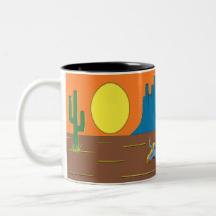 Tasse 2 Couleurs désert mexicain