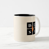 Tasse 2 Couleurs desi india indienne Bhangra pride (Devant droit)