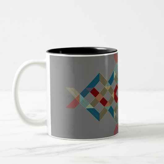 TASSE 2 COULEURS DESIGN 07 (Gauche)