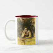 Tasse 2 Couleurs Design Ange Renaissance (Gauche)