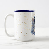 Tasse 2 Couleurs Design de livre céleste (Gauche)
