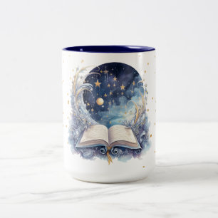 Tasse 2 Couleurs Design de livre céleste