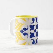 Tasse 2 Couleurs Design Riviera d'or (Devant gauche)