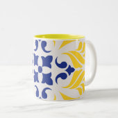 Tasse 2 Couleurs Design Riviera d'or (Devant droit)