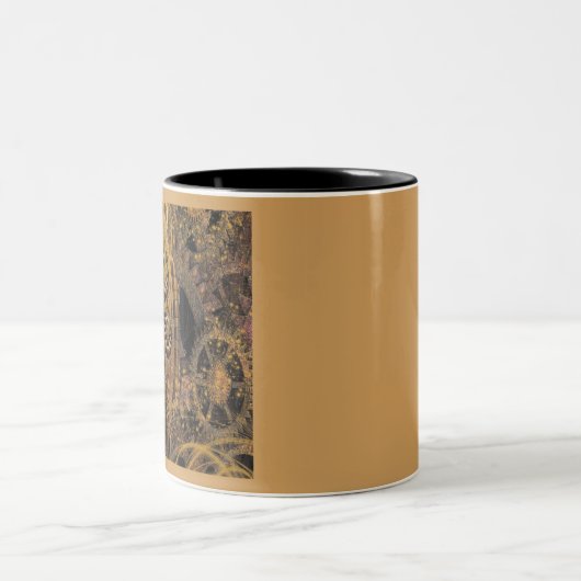 Tasse 2 Couleurs Design Steampunk (Centre)