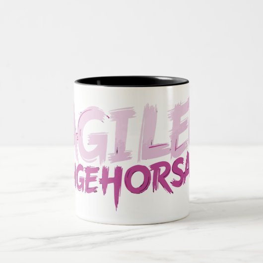 Tasse 2 Couleurs Désobéissance agile (Centre)