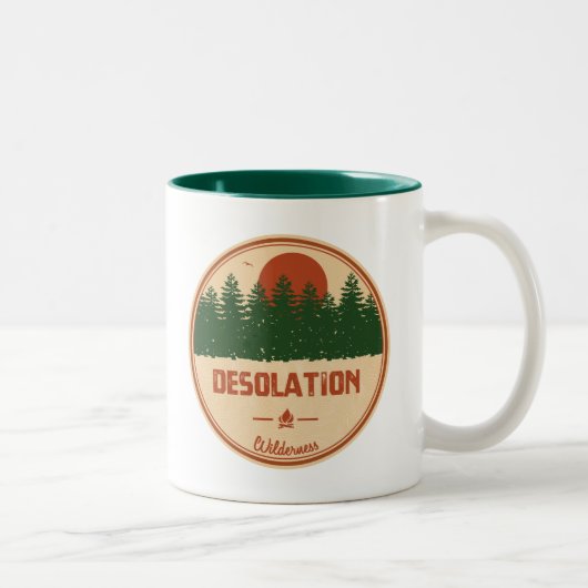 Tasse 2 Couleurs Désolation Wilderness Californie (Droit)