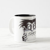 Tasse 2 Couleurs Désolé (Devant gauche)