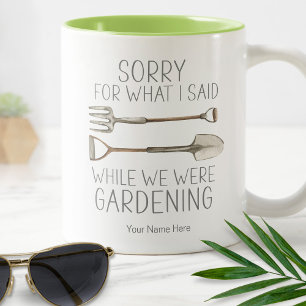 Tasse 2 Couleurs Désolé pour ce que j'ai dit pendant l'humour de ja