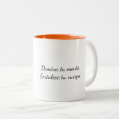 Tasse 2 Couleurs - Despierta tu espíritu con cada sorbo (Devant droit)